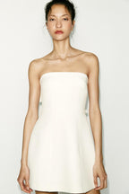 Strapless Huge Bow Dress