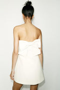 Strapless Huge Bow Dress
