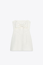 Strapless Huge Bow Dress
