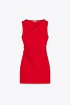 Draped Short Dress