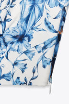 Floral Top And Skirt Co-Ord Set