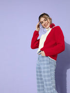 Kia Colourblocked Knitted Sweater