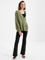 Sera Cable Knit Cardigan