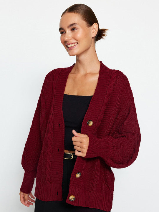 Sera Cable Knit Cardigan