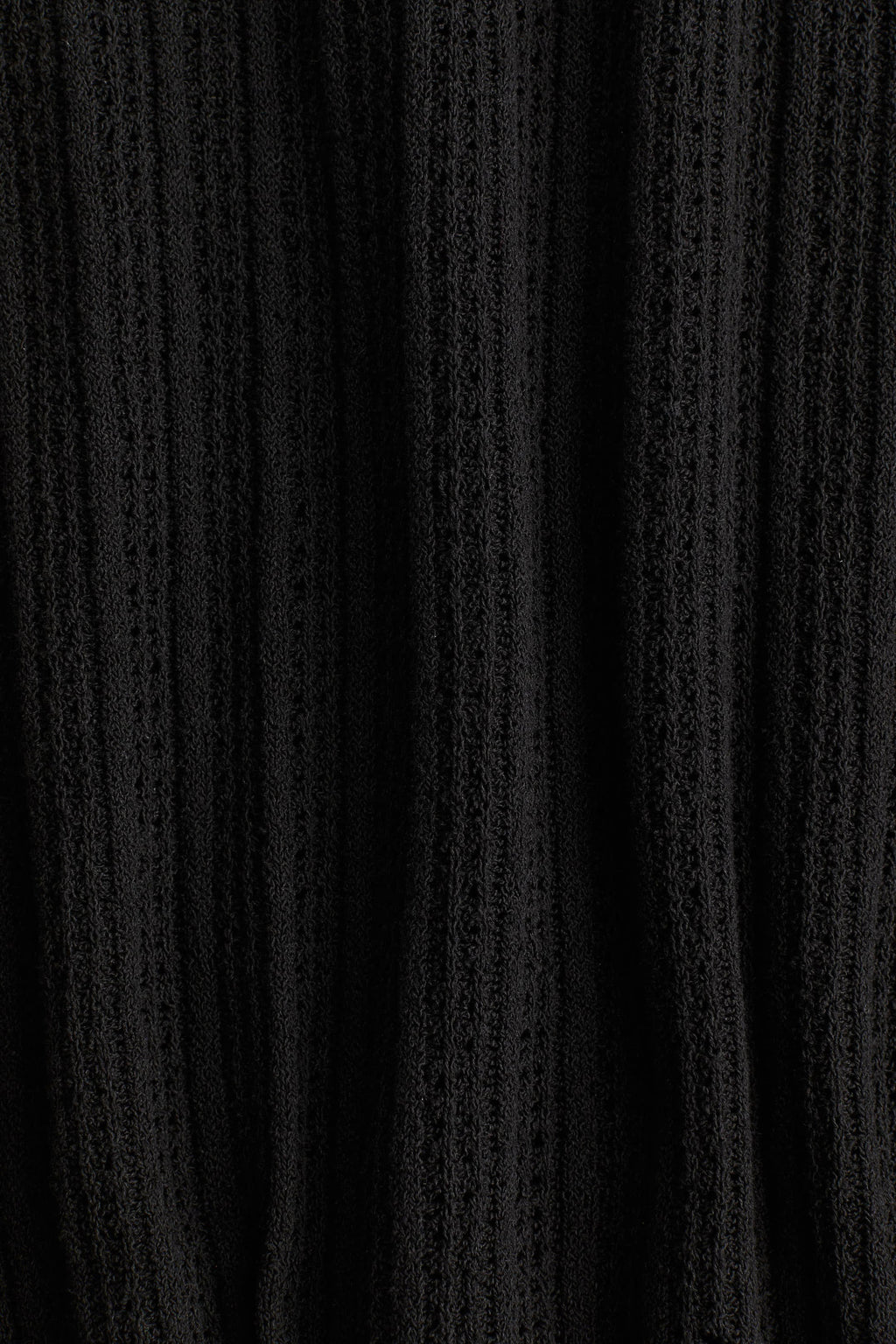 Ivey Textured Knit Dress In Black