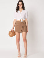 Mini Scuba Skorts With Flap