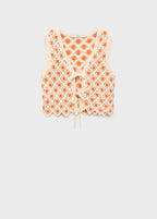 Gianna Crochet Top And Skirt Co-Ord Set