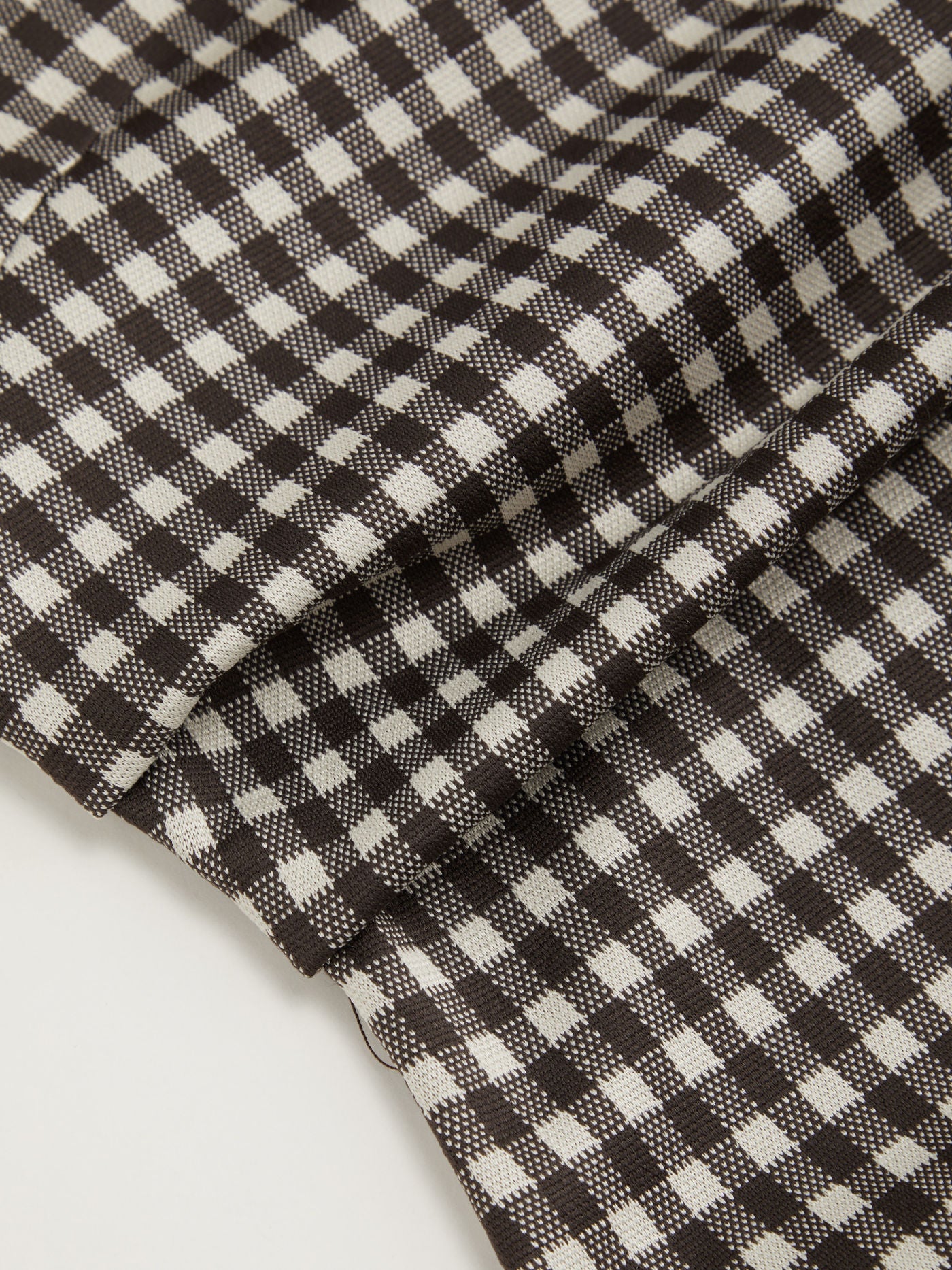 Noir Bow Gingham Mini Dress