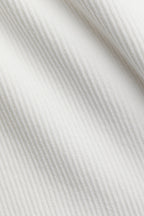 Ribbed Off-The-Shoulder Dress