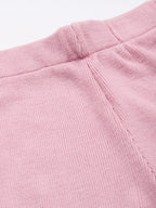 High neck Pink Co-ord Set