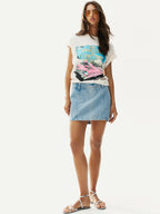 Denim Mini Skirt