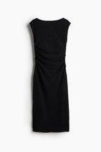 Ruched Draped Bodycon Dress