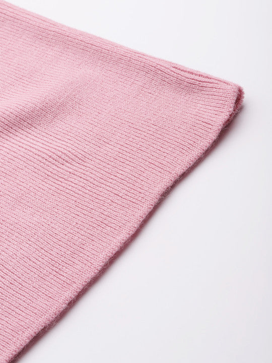 High neck Pink Co-ord Set