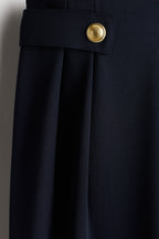 Navy Jersey Trousers