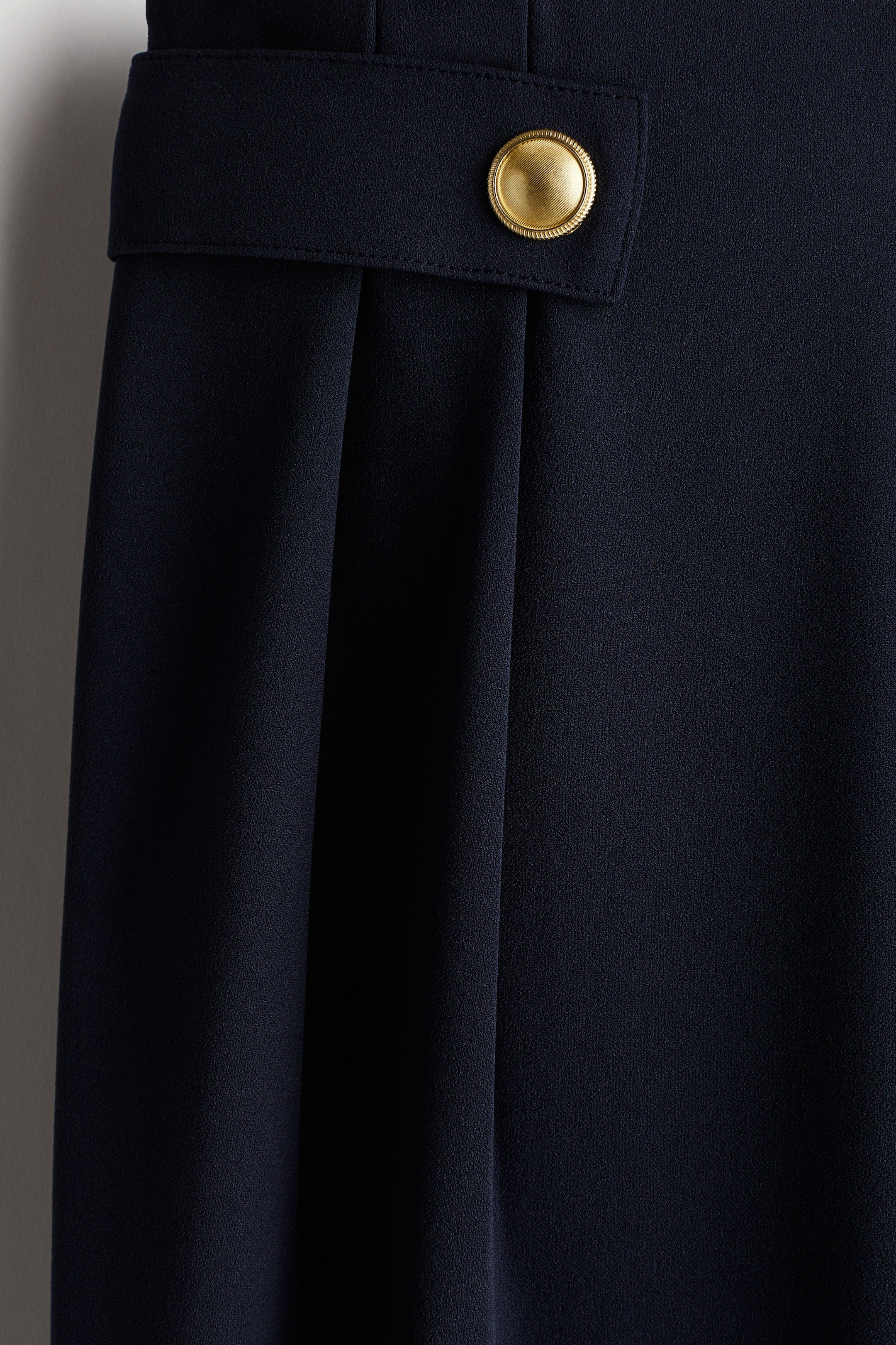 Navy Jersey Trousers