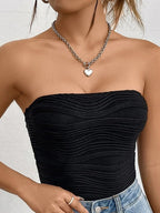 Bea Off-shoulder Top In Black