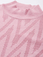 High neck Pink Co-ord Set