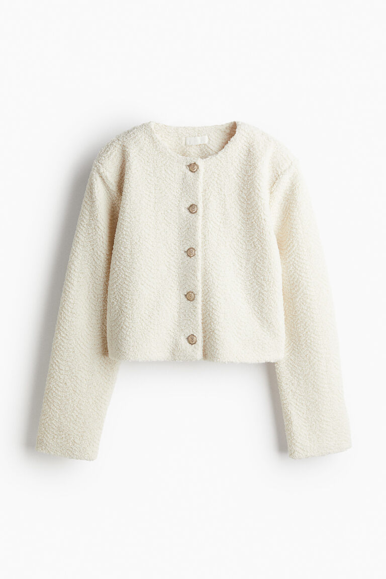 White Teddy Jacket