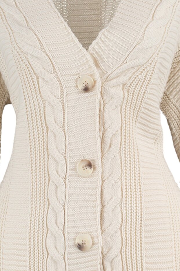 Sera Cable Knit Cardigan