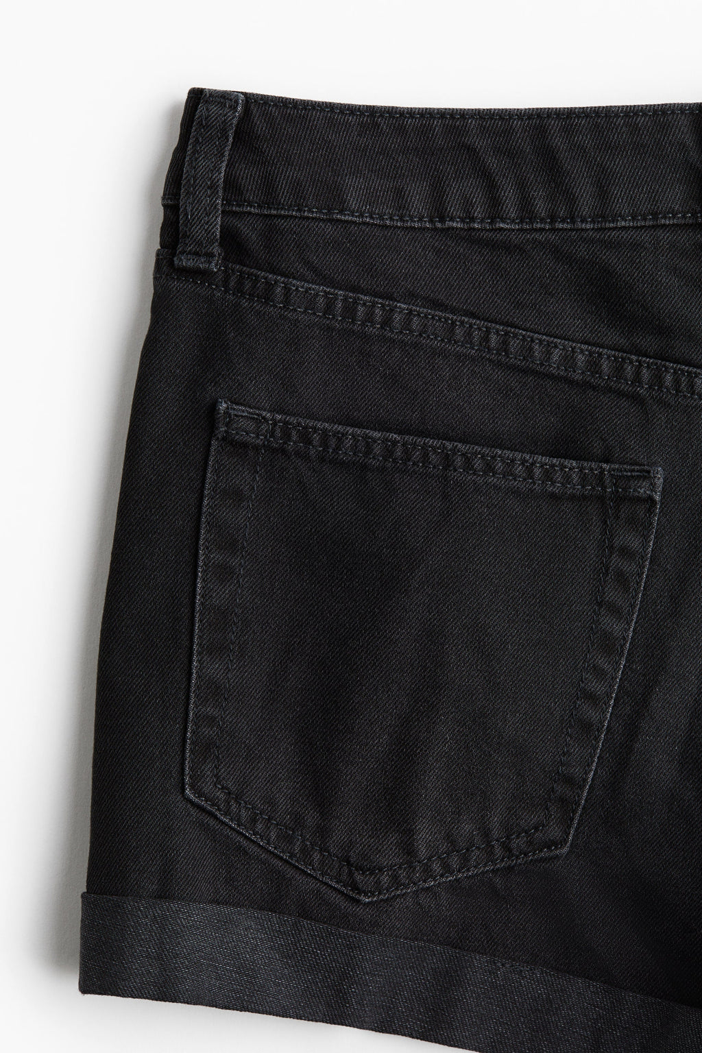 High Denim Shorts