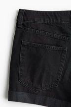 High Denim Shorts