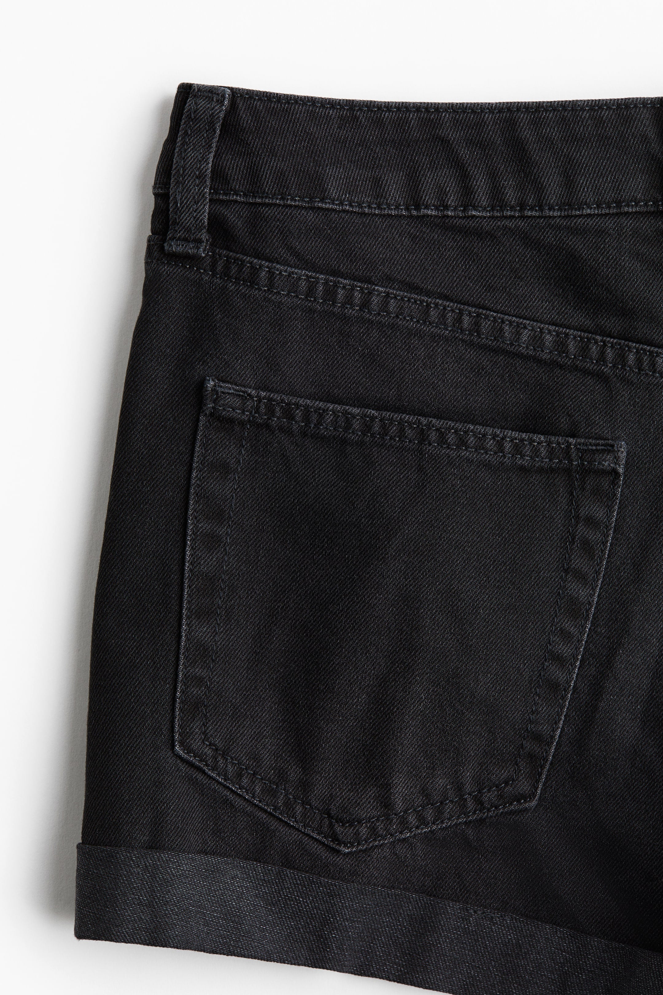 High Denim Shorts