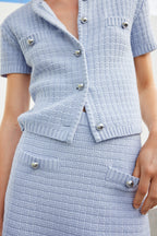 Structured-Knit Co-Ors Set