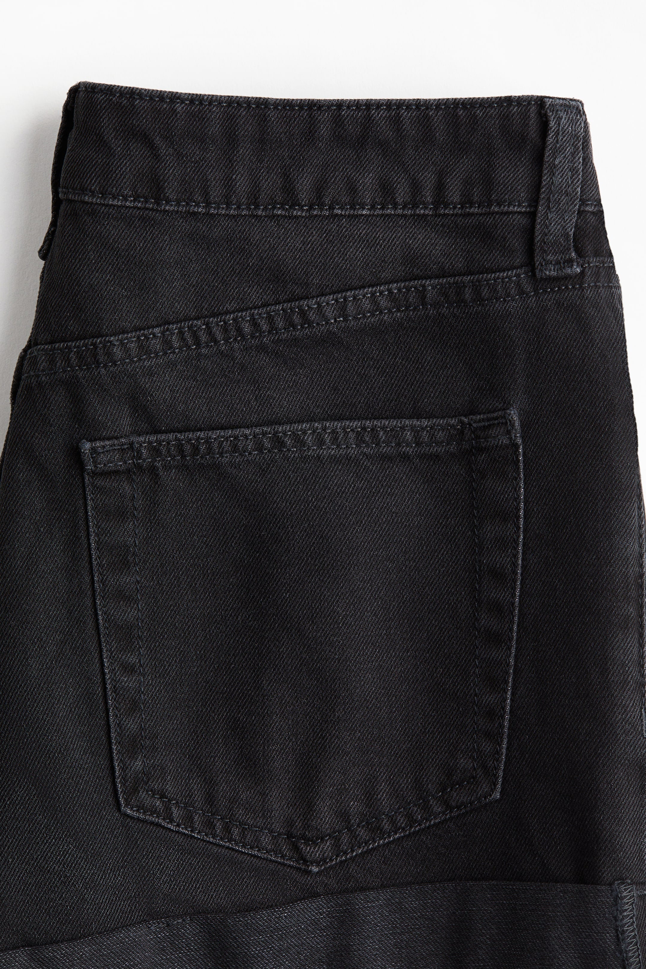 High Denim Shorts