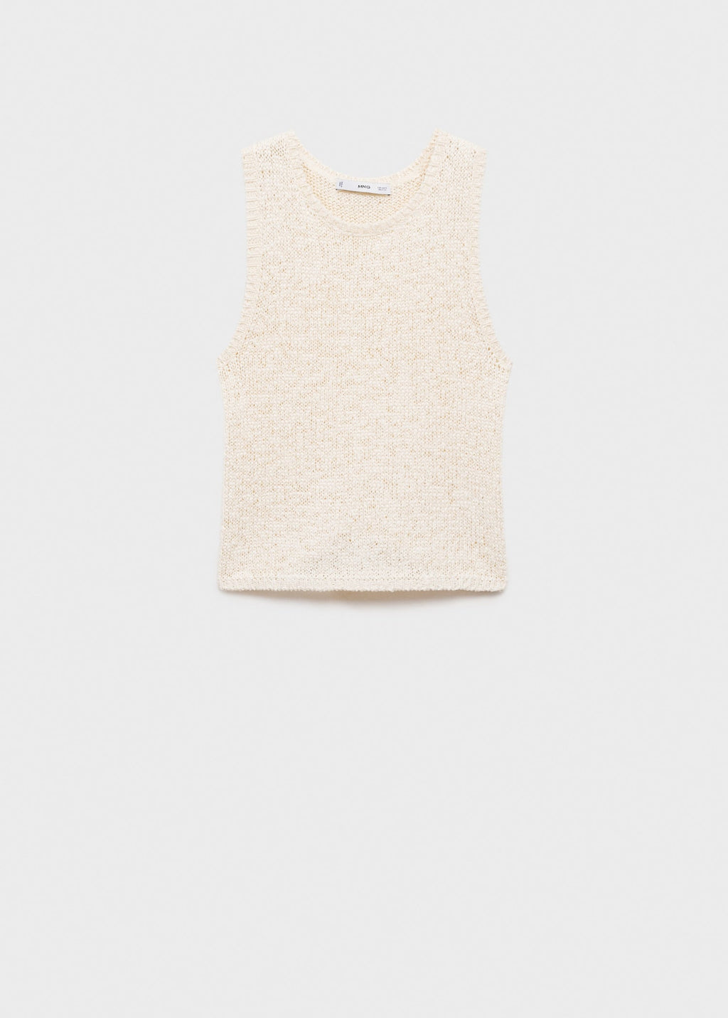 Cream Crochet Top