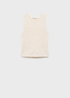 Cream Crochet Top
