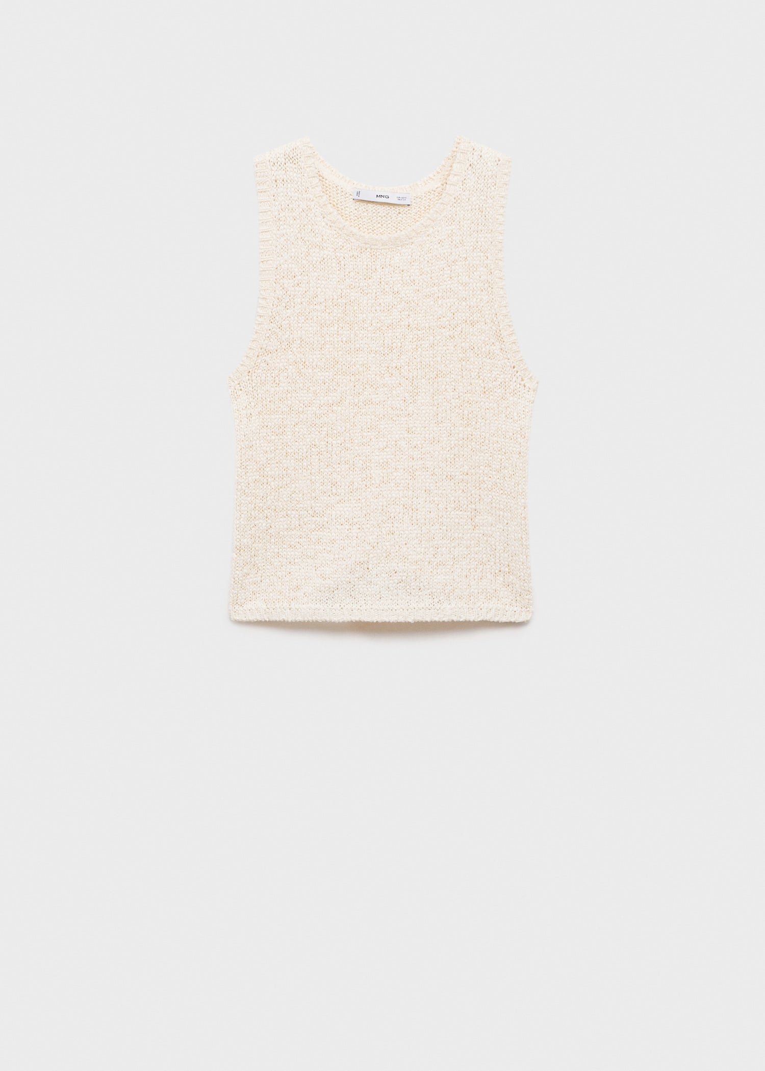 Cream Crochet Top