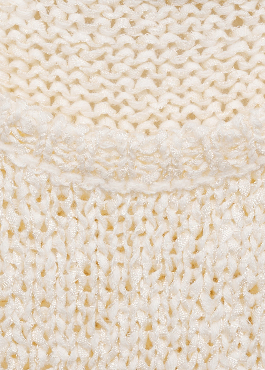 Cream Crochet Top