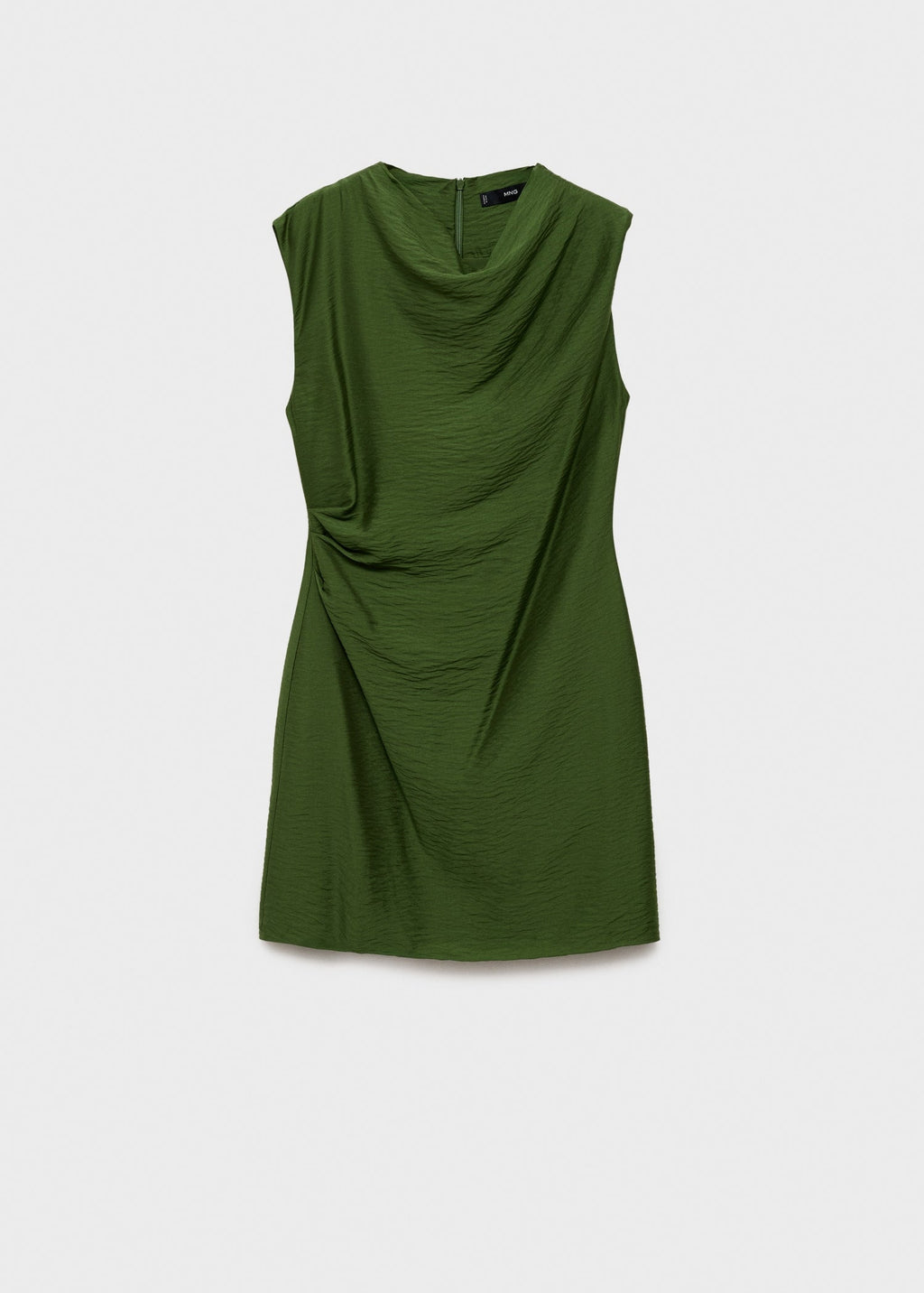 Draped Textured Dress