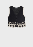 Valerie Crochet Top And Skirt Co-Ord Set