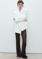 Openwork Knitted Co Ord Set