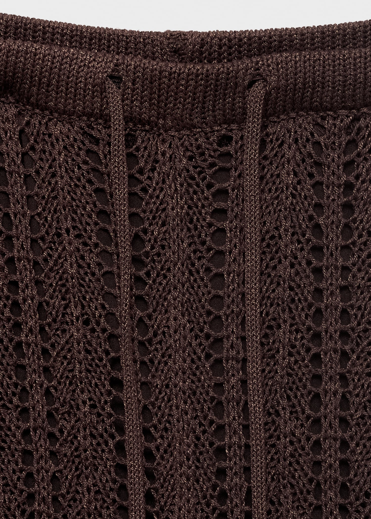 Openwork Knitted Co Ord Set
