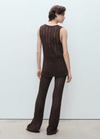 Openwork Knitted Co Ord Set