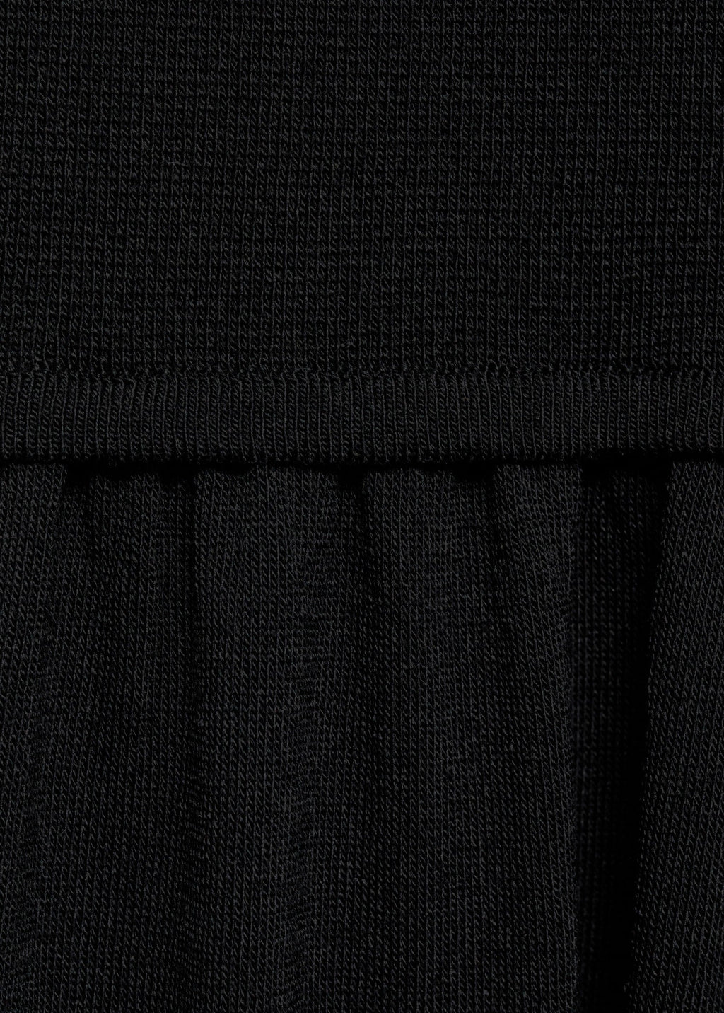 Cross Black Knitted Dress