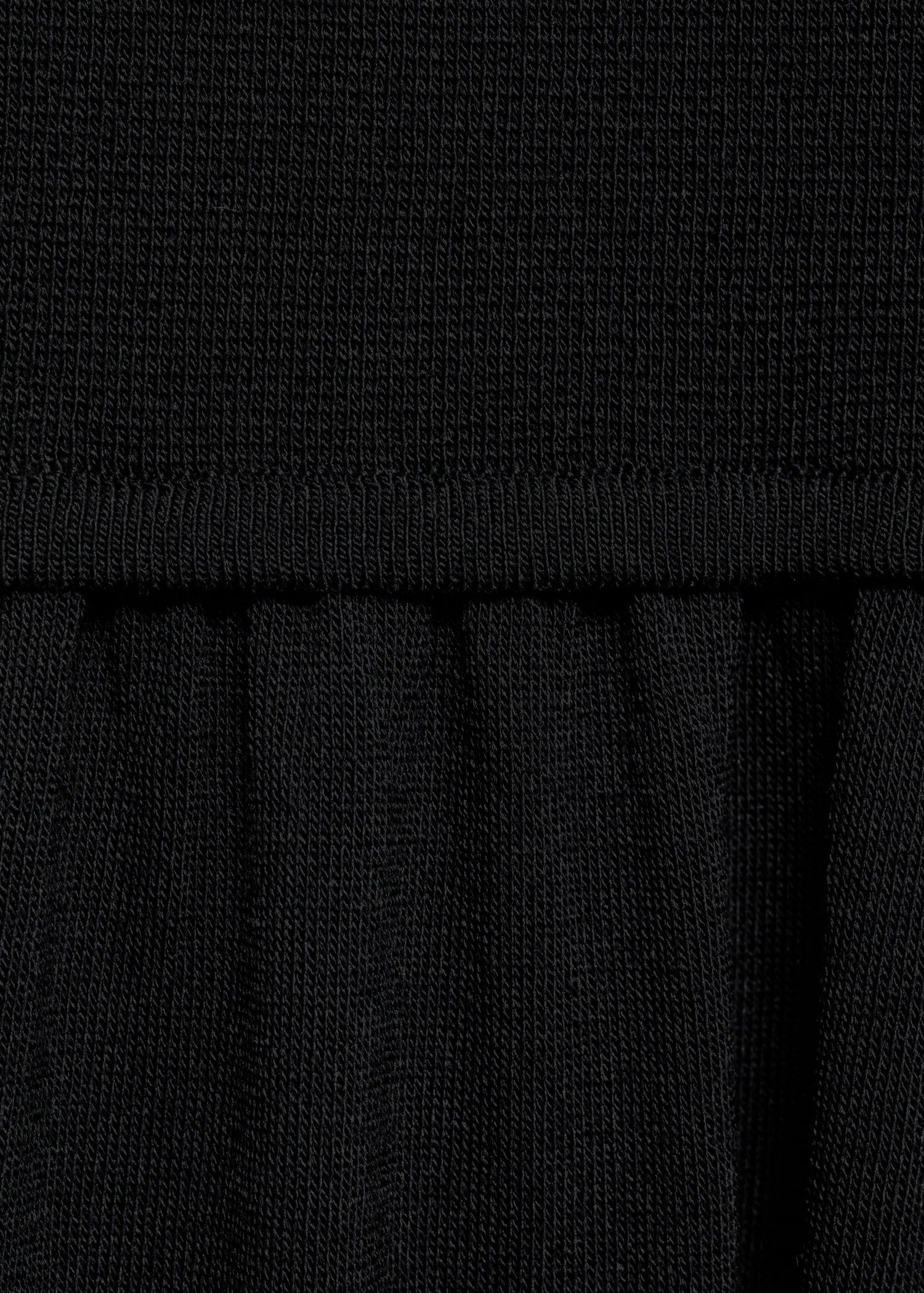 Cross Black Knitted Dress