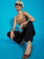 Nora Bootcut Trousers In Black