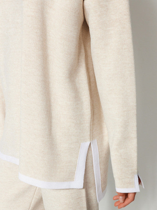 Knitted Sweater And Trouser Set