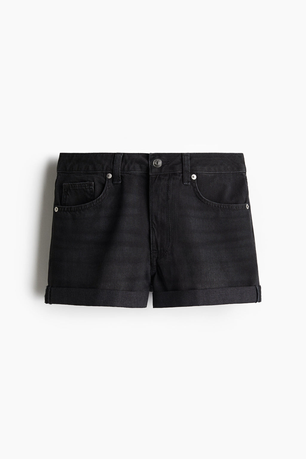 High Denim Shorts