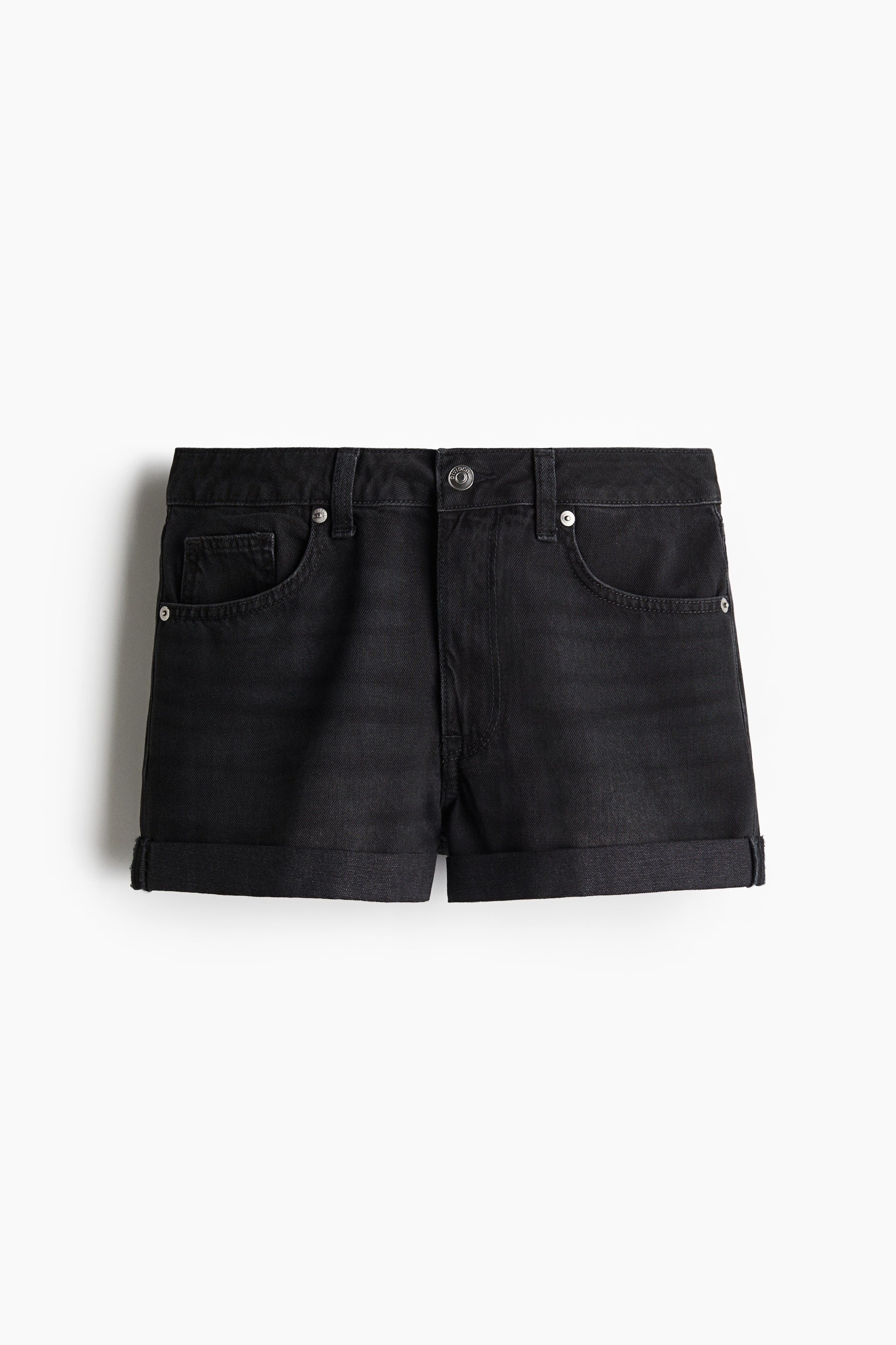 High Denim Shorts