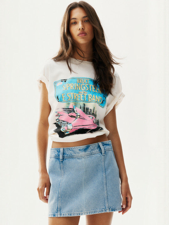 Denim Mini Skirt