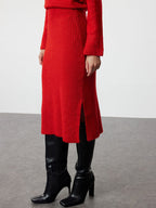 Self Design Top With Skirt