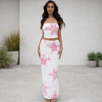 Tube Top & Maxi Skirt Co Ord Set