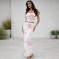 Tube Top & Maxi Skirt Co Ord Set