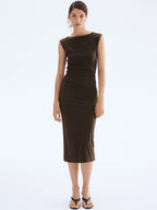Draped Bodycon Dress