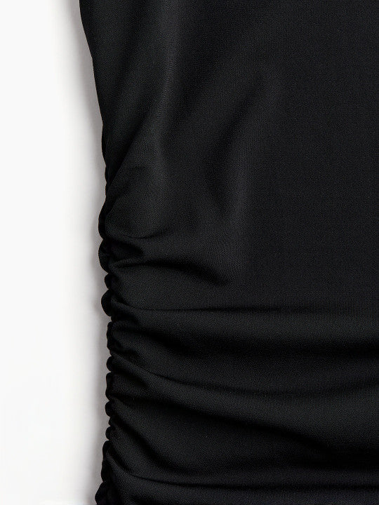 Draped Bodycon Dress