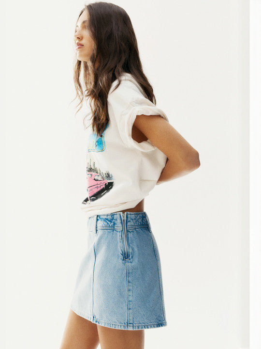 Denim Mini Skirt